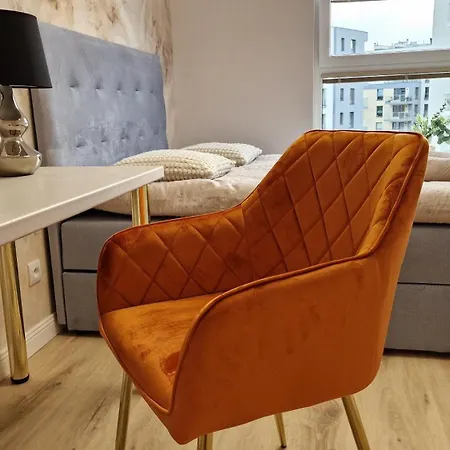 Appartement 77 Flou Przystan Letnica, Parking & 800m Plaza Gdańsk