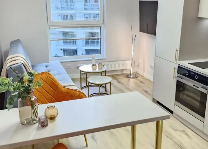 アパート 77 Flou Przystan Letnica, Parking & 800m Plaza *