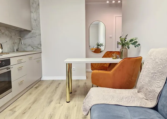 77 Flou Przystan Letnica, Parking & 800m Plaza Apartmán Gdaňsk