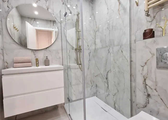 77 Flou Przystan Letnica, Parking & 800m Plaza Apartmán Gdaňsk