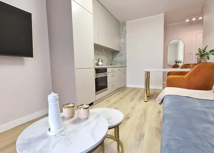 77 Flou Przystan Letnica, Parking & 800m Plaza Apartmán Gdaňsk